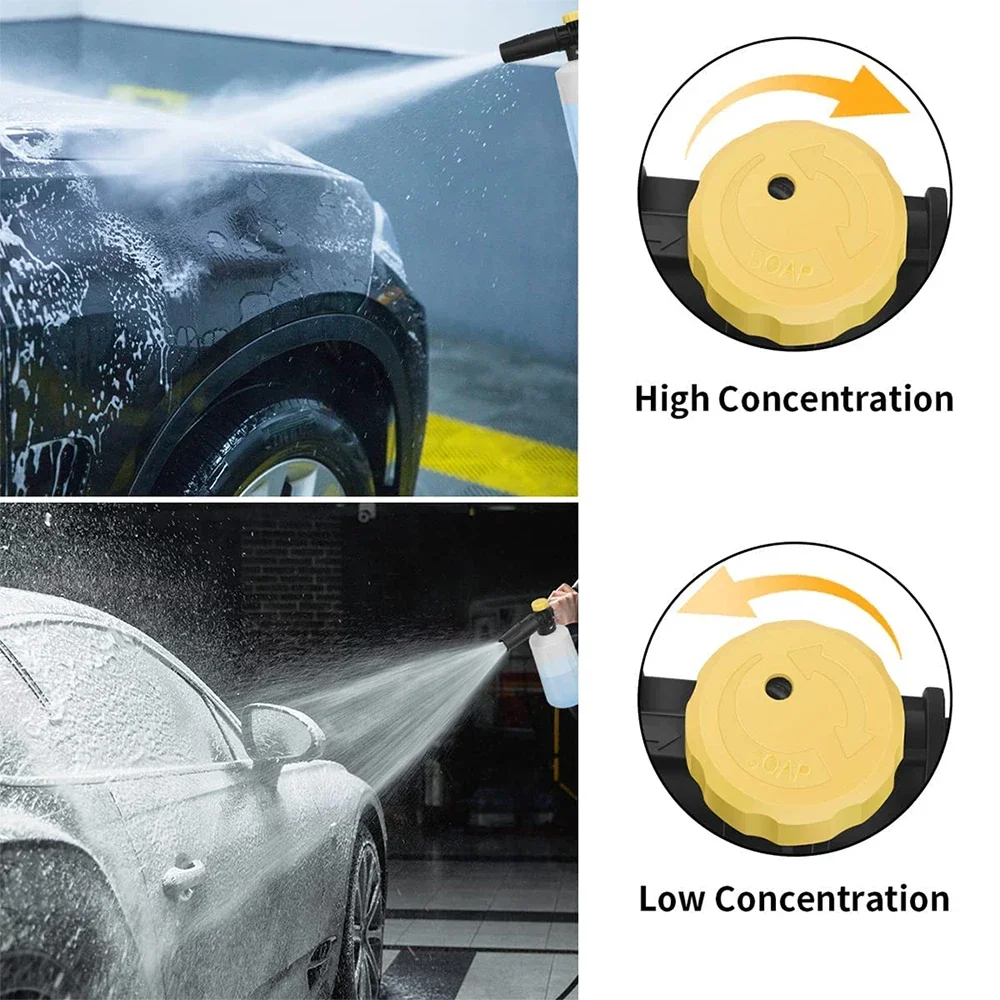 DRIVETIDY CO. Foam Cannon – Karcher-Ready, Foam-Obsessed
