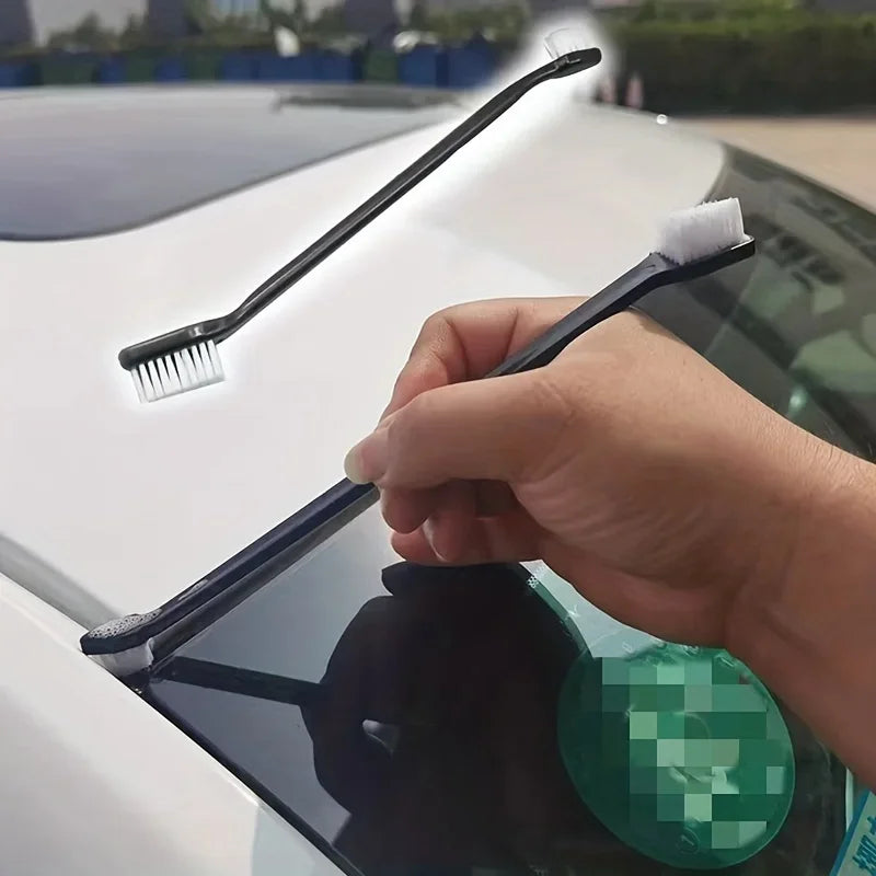 Car Detailing Brush -  Automotive Cleaning Gap Brush, No Electricity Required, Ideal for Car Interior and Exterior Detailing